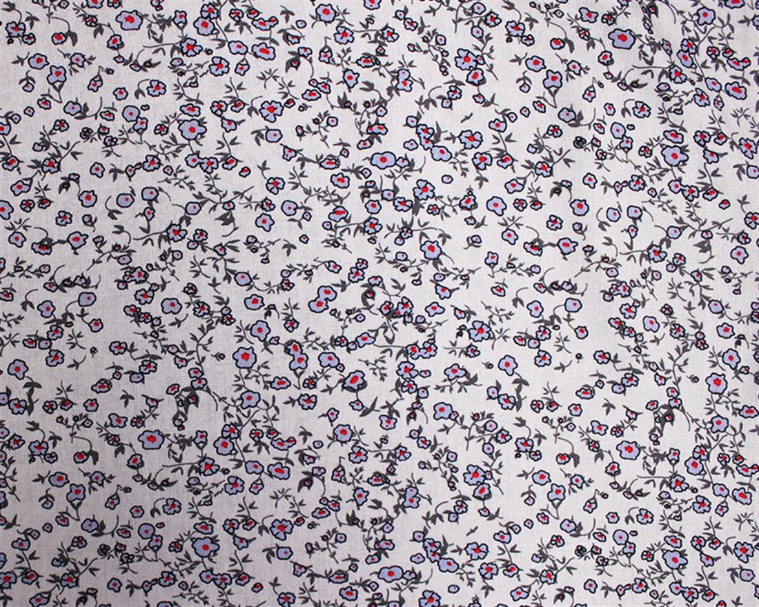 Floral Egg Viscose Printed Fabric