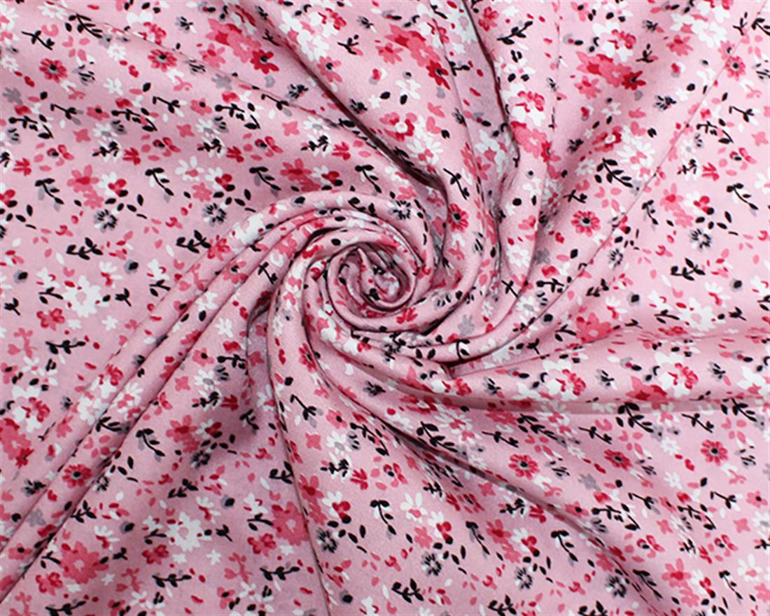 Ditsy Floral Viscose Printed Fabric