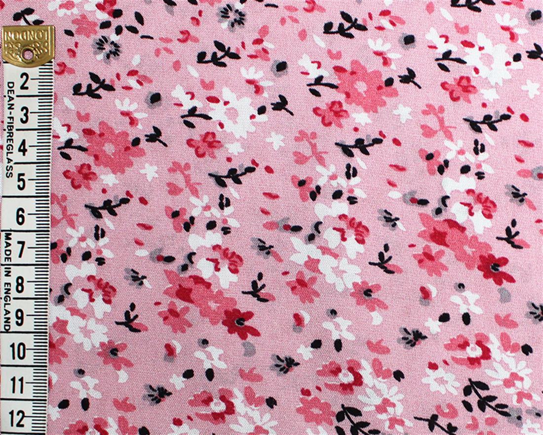 Ditsy Floral Viscose Printed Fabric