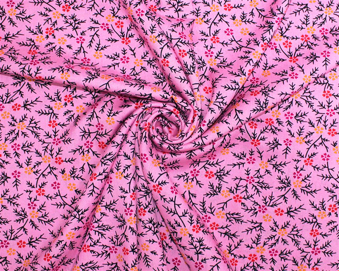 Ditsy Floret Viscose Printed Fabric