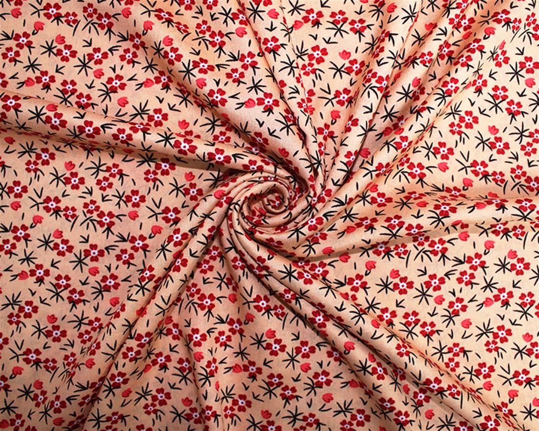 Ditsy Floret Viscose Printed Fabric