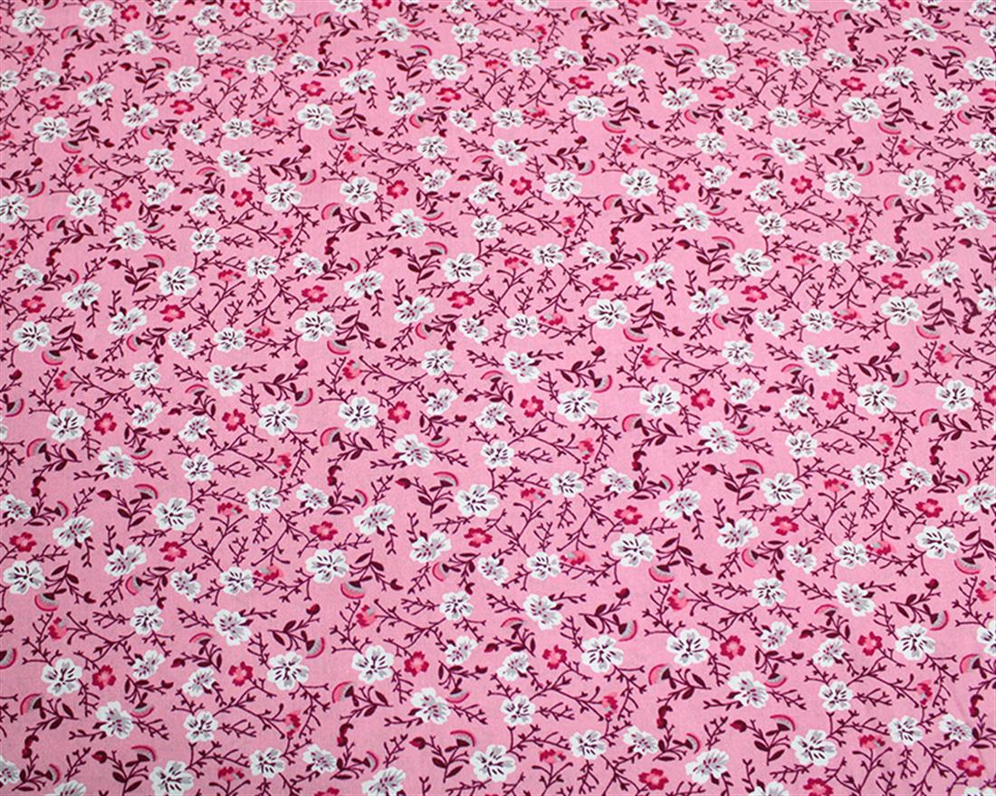 Majestic Floral Viscose Printed Fabric