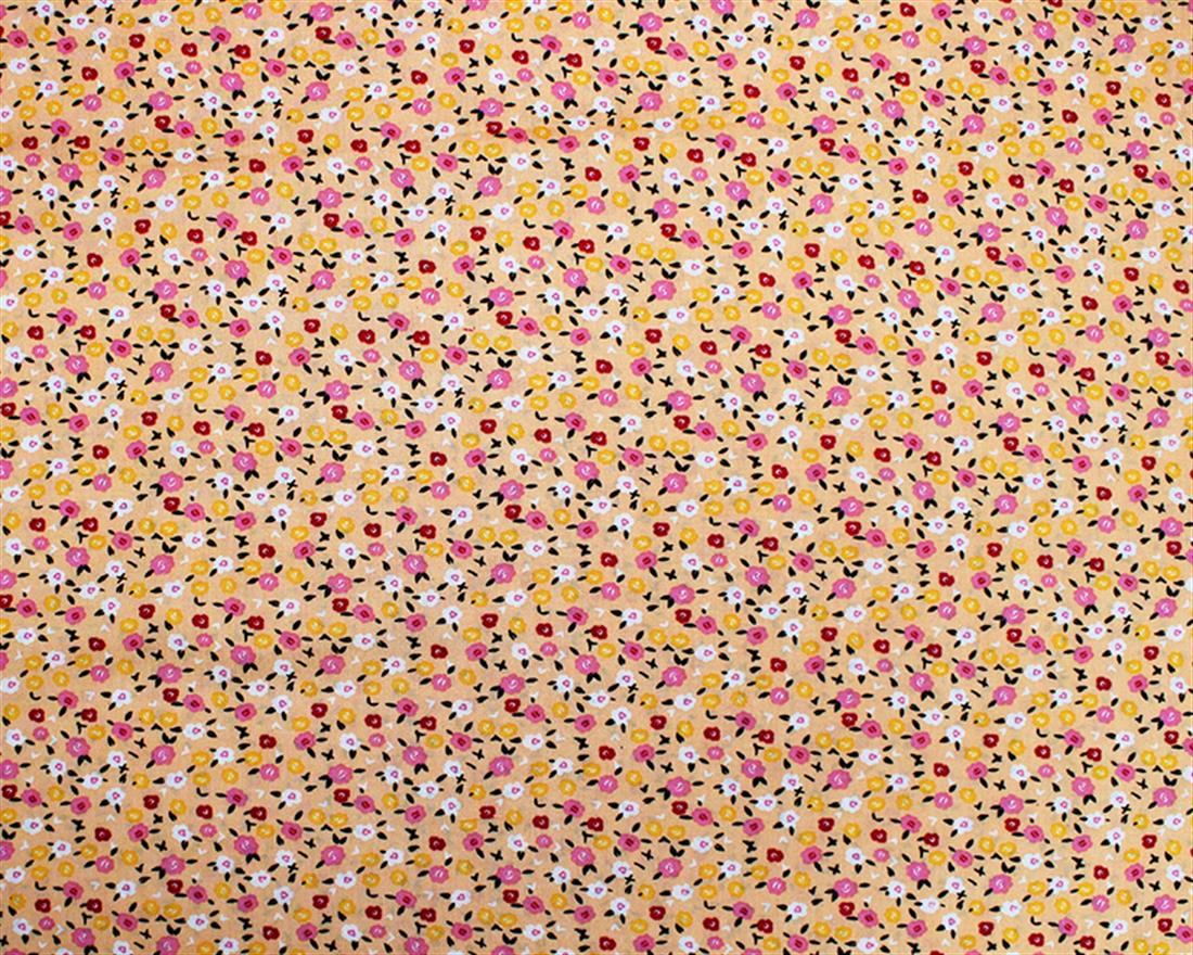 Pop Floral Viscose Printed Fabric