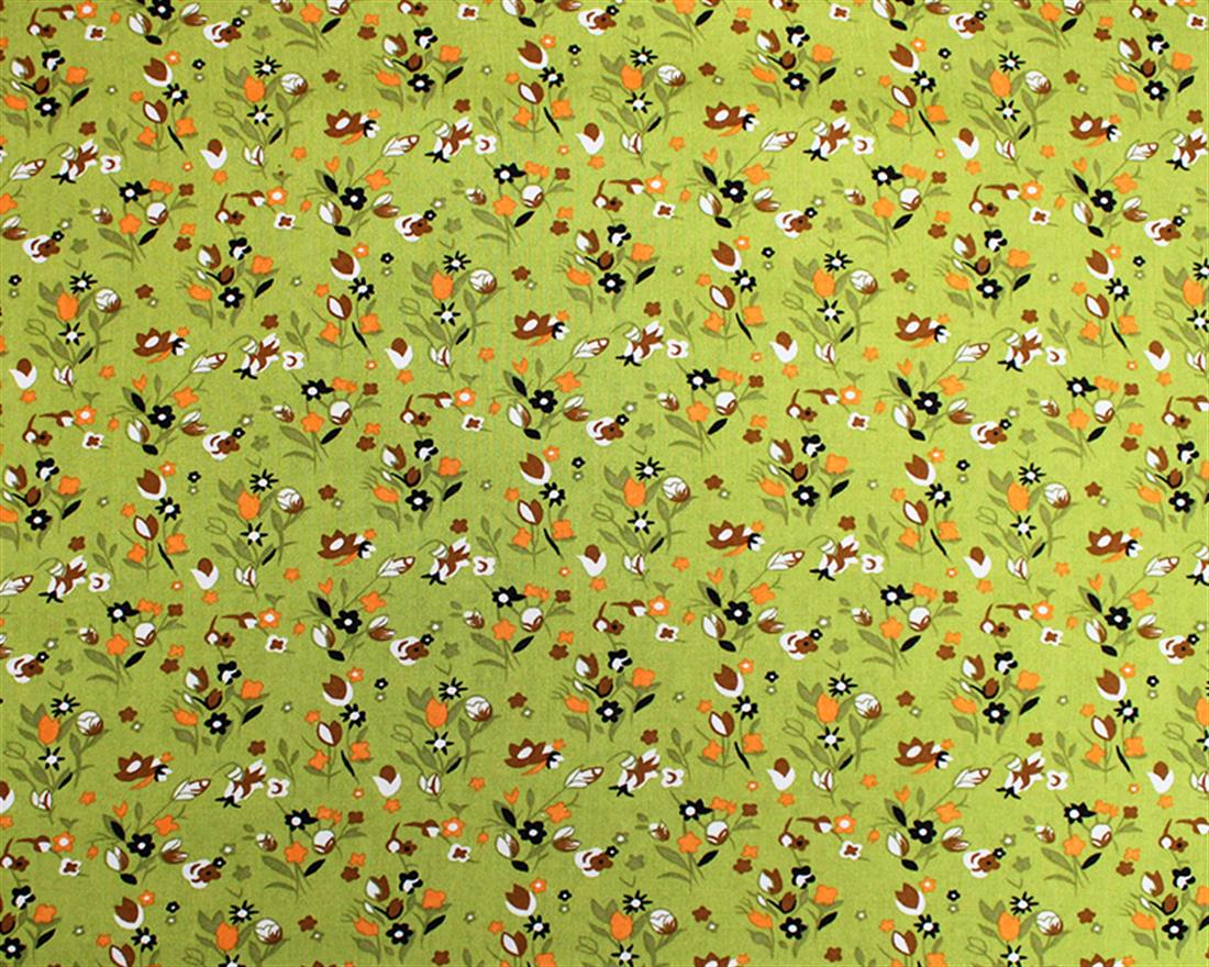 Bohemian Floral Viscose Printed Fabric