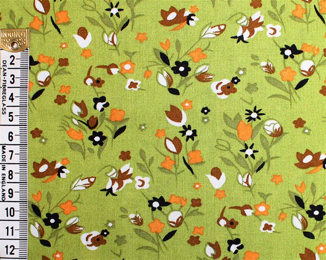 Bohemian Floral Viscose Printed Fabric