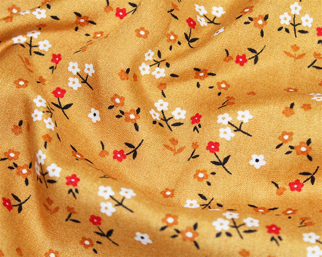 Serene Floral Viscose Printed Fabric