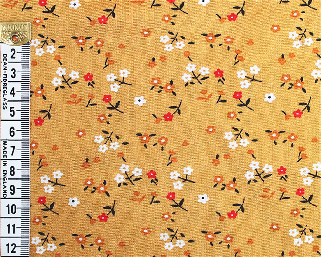 Serene Floral Viscose Printed Fabric
