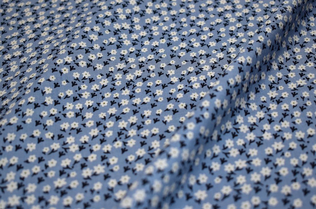 Printed Floral 100% Viscose Fabric Material