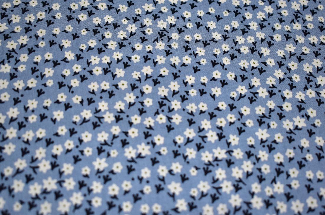 Printed Floral 100% Viscose Fabric Material