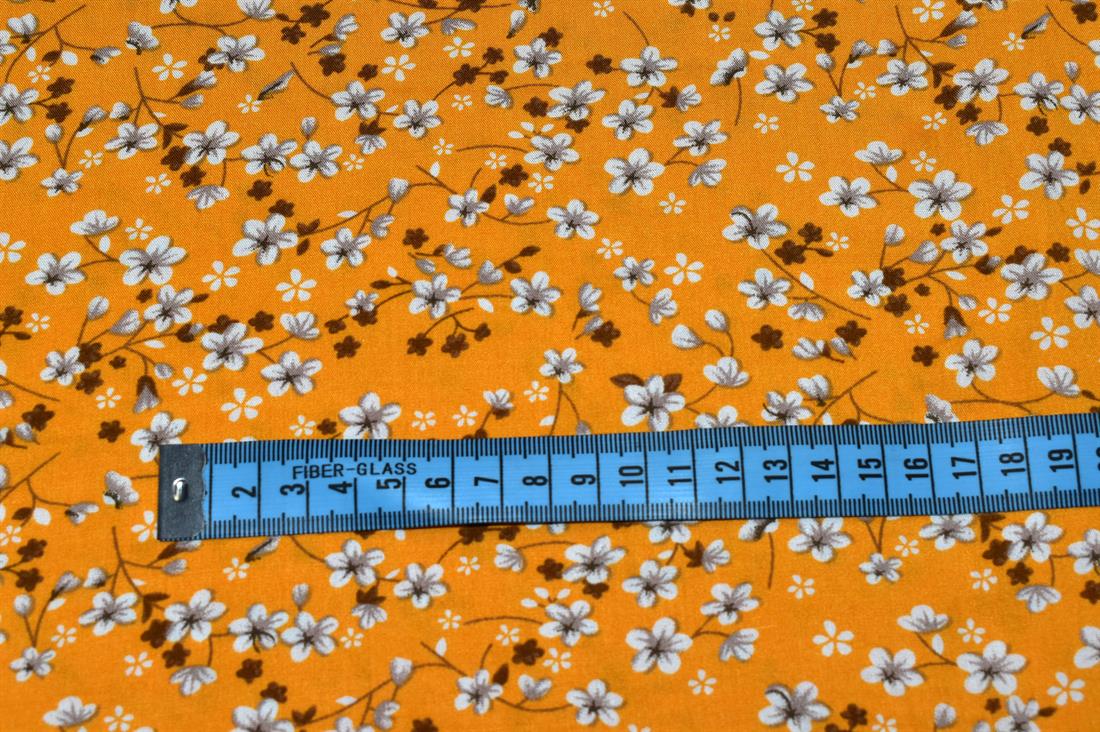 Printed Floral 100% Viscose Fabric Material