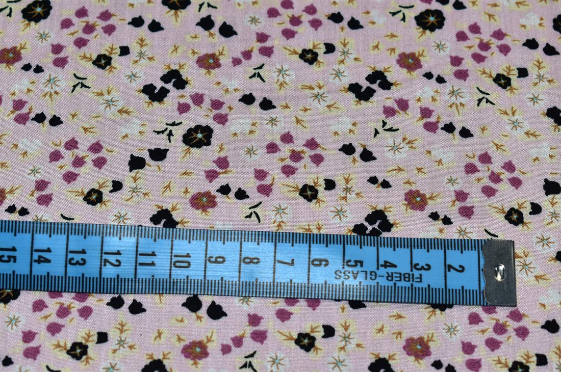 Printed Floral 100% Viscose Fabric Material