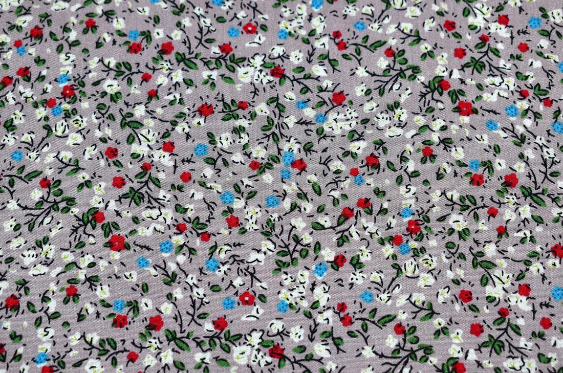Printed Floral 100% Viscose Fabric Material