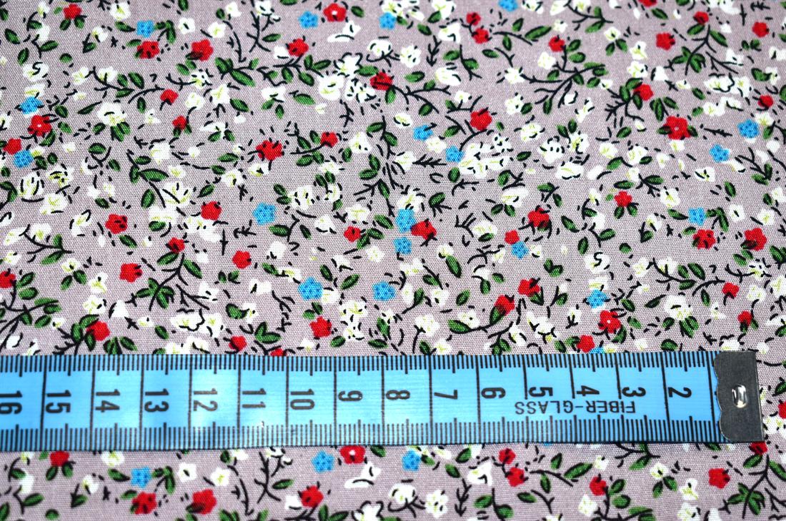 Printed Floral 100% Viscose Fabric Material