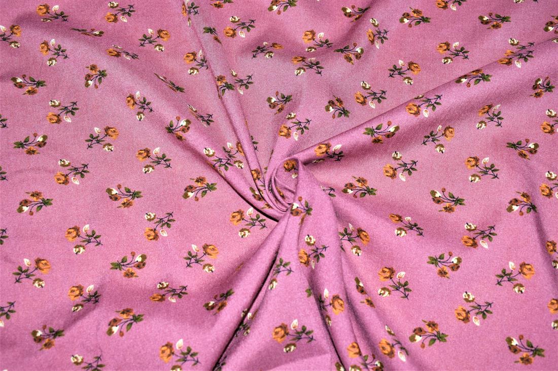 Floral Print Viscose Fabric