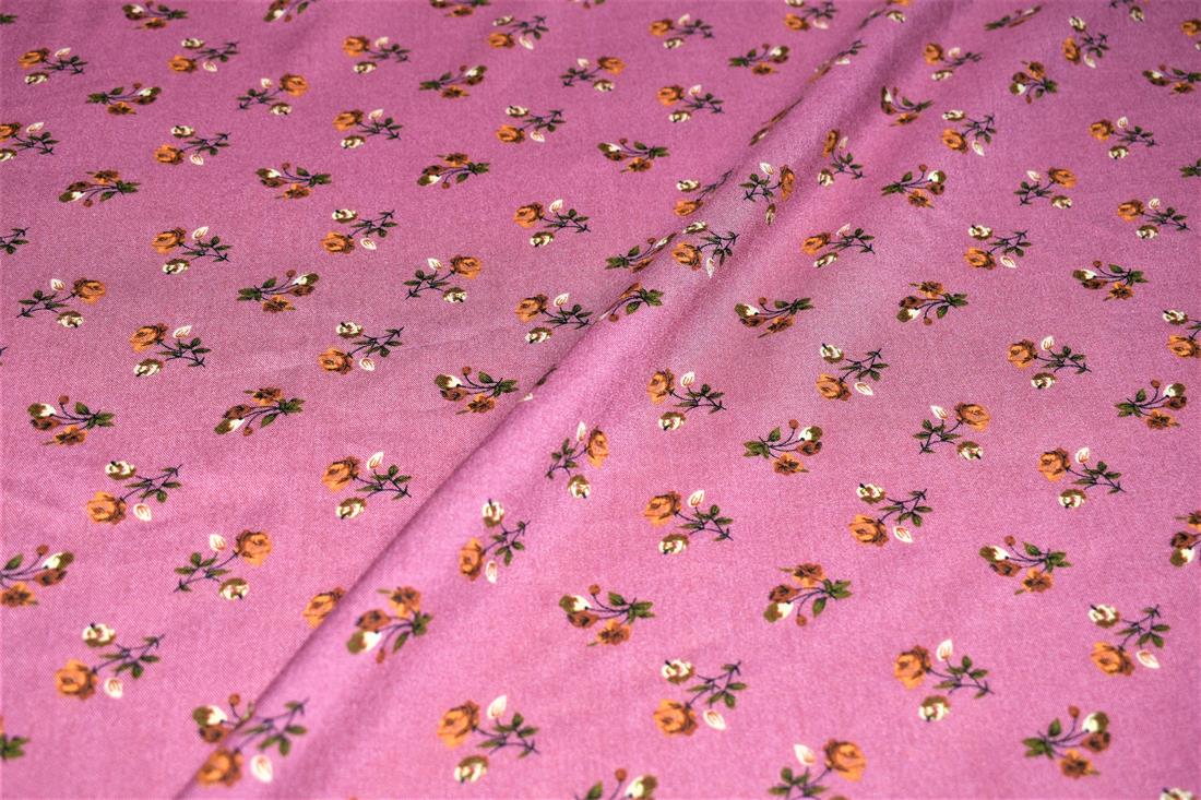 Floral Print Viscose Fabric