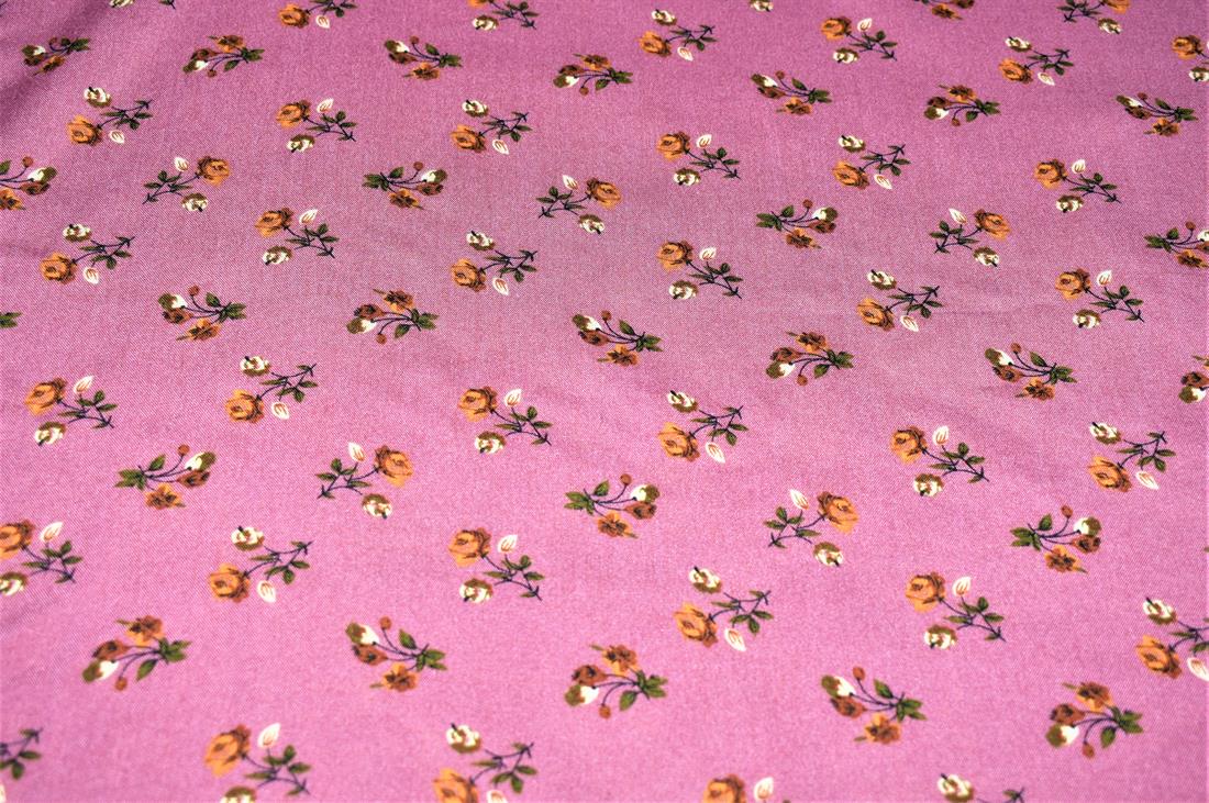 Floral Print Viscose Fabric