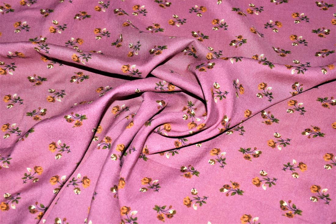 Floral Print Viscose Fabric