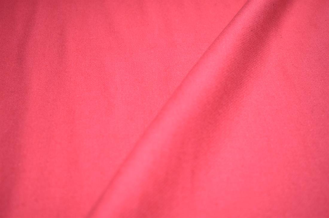 Salmon Plain Wool Fabric Material