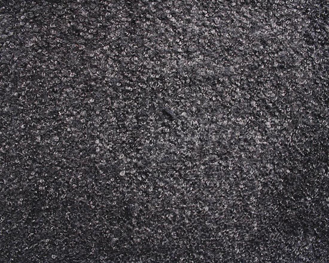 Black Boucle Wool