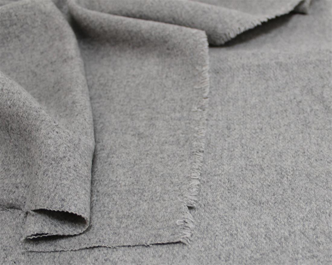 Grey Midweight Wool Mix