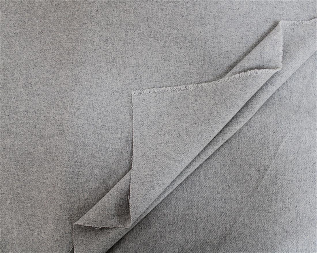 Grey Midweight Wool Mix