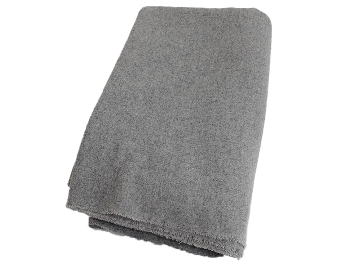 Grey Midweight Wool Mix