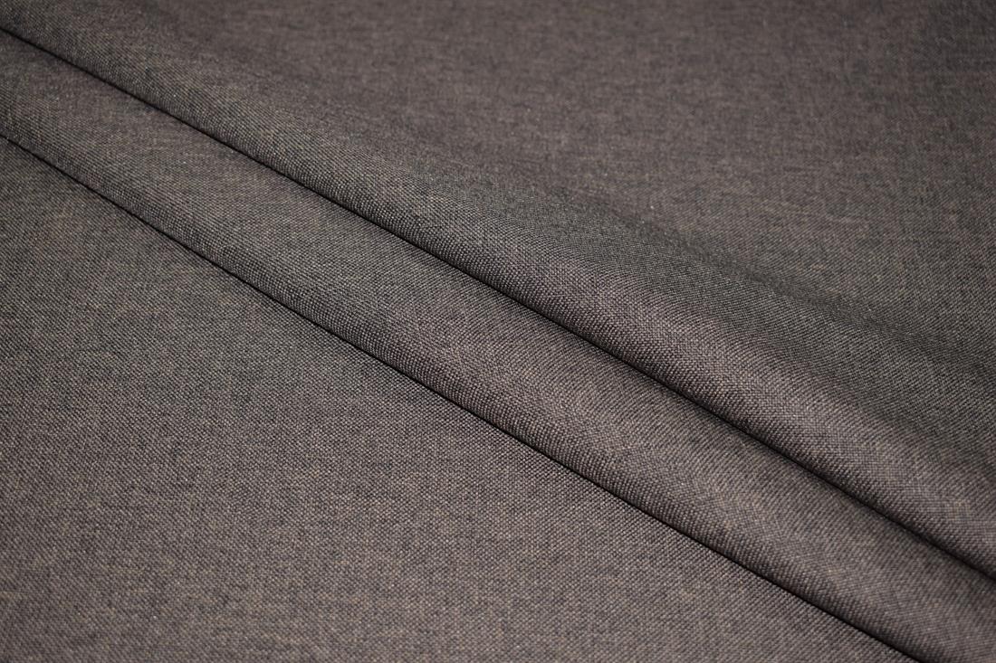 Plain Chunky Woven Polyester Fabric Linen