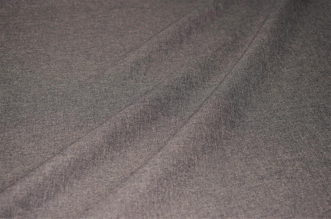 Plain Chunky Woven Polyester Fabric Linen