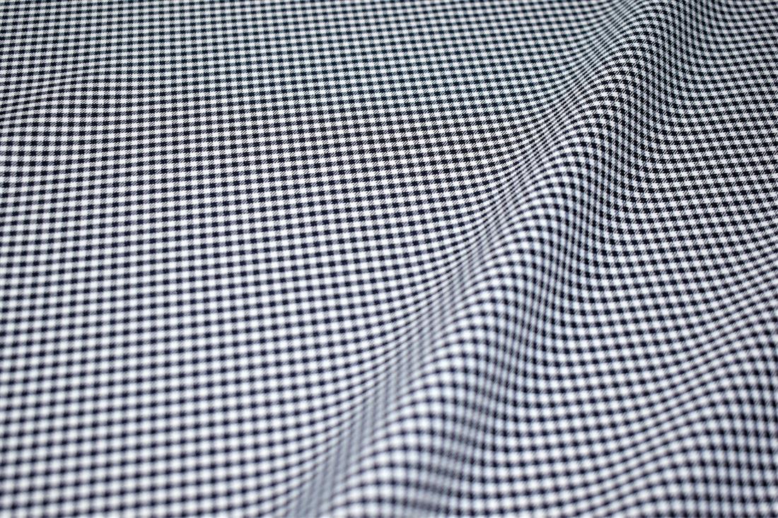 Black Woven Polycotton GinghamProduct Code: 94451 Gingham Combines…