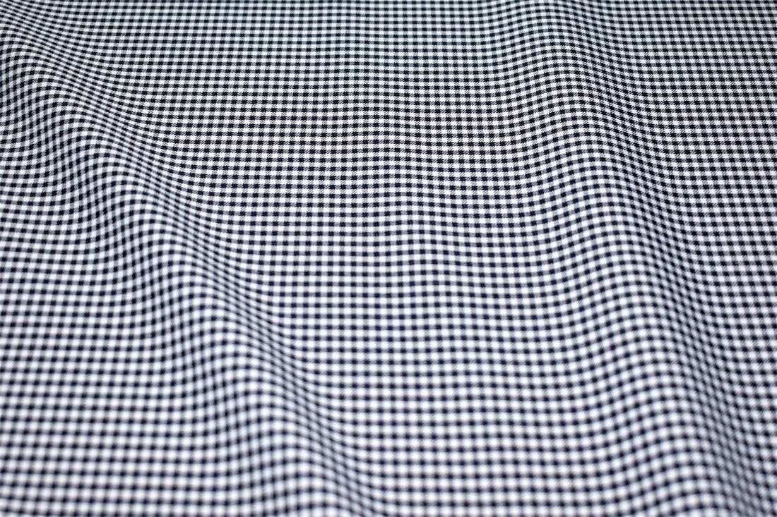 Black Woven Polycotton GinghamProduct Code: 94451 Gingham Combines…