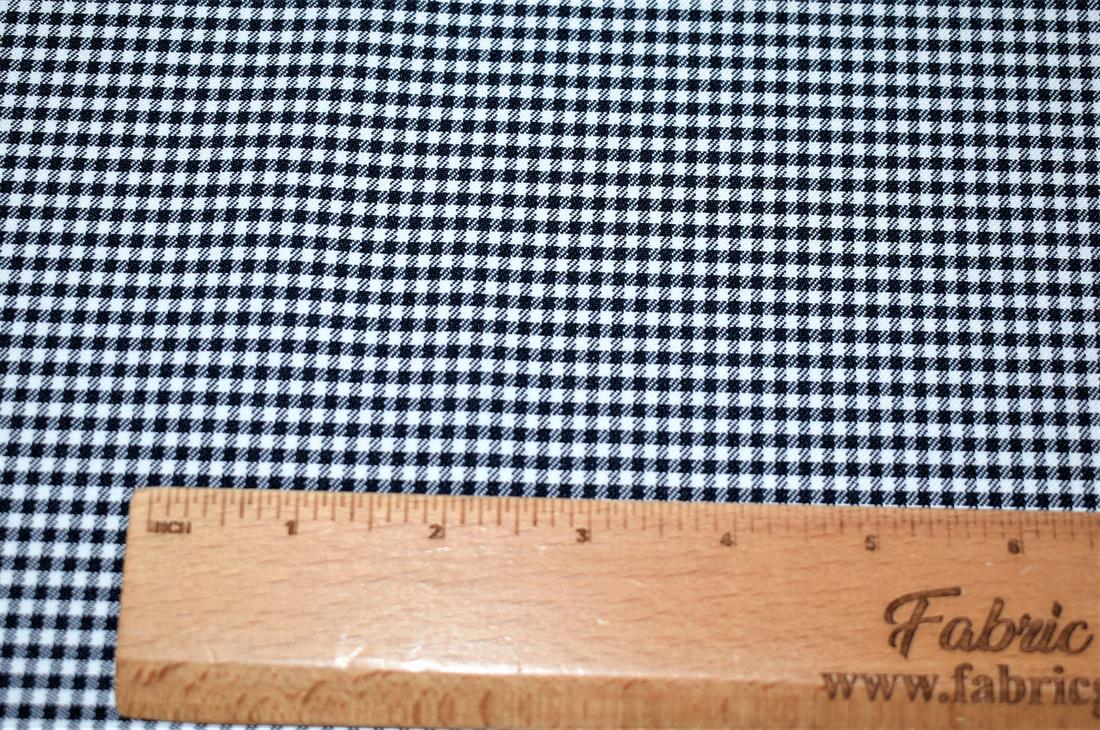 Black Woven Polycotton GinghamProduct Code: 94451 Gingham Combines…