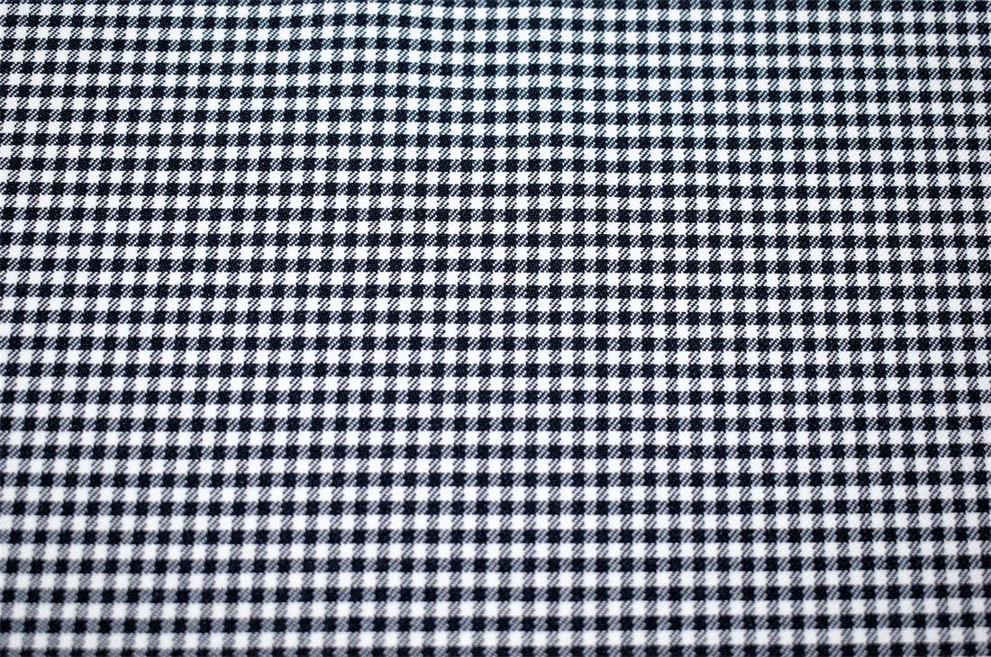 Black Woven Polycotton GinghamProduct Code: 94451 Gingham Combines…