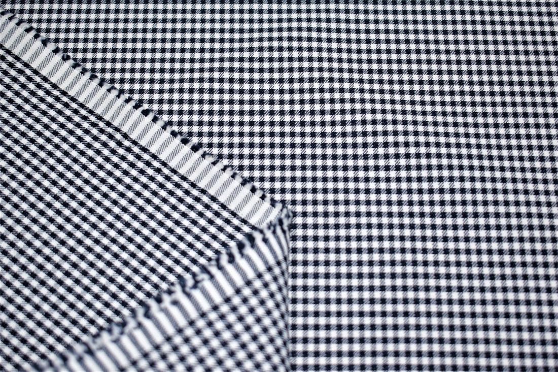 Black Woven Polycotton GinghamProduct Code: 94451 Gingham Combines…