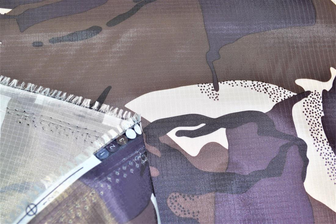 Printed Medium Weight 100% Waterproof Camouflage Fabric