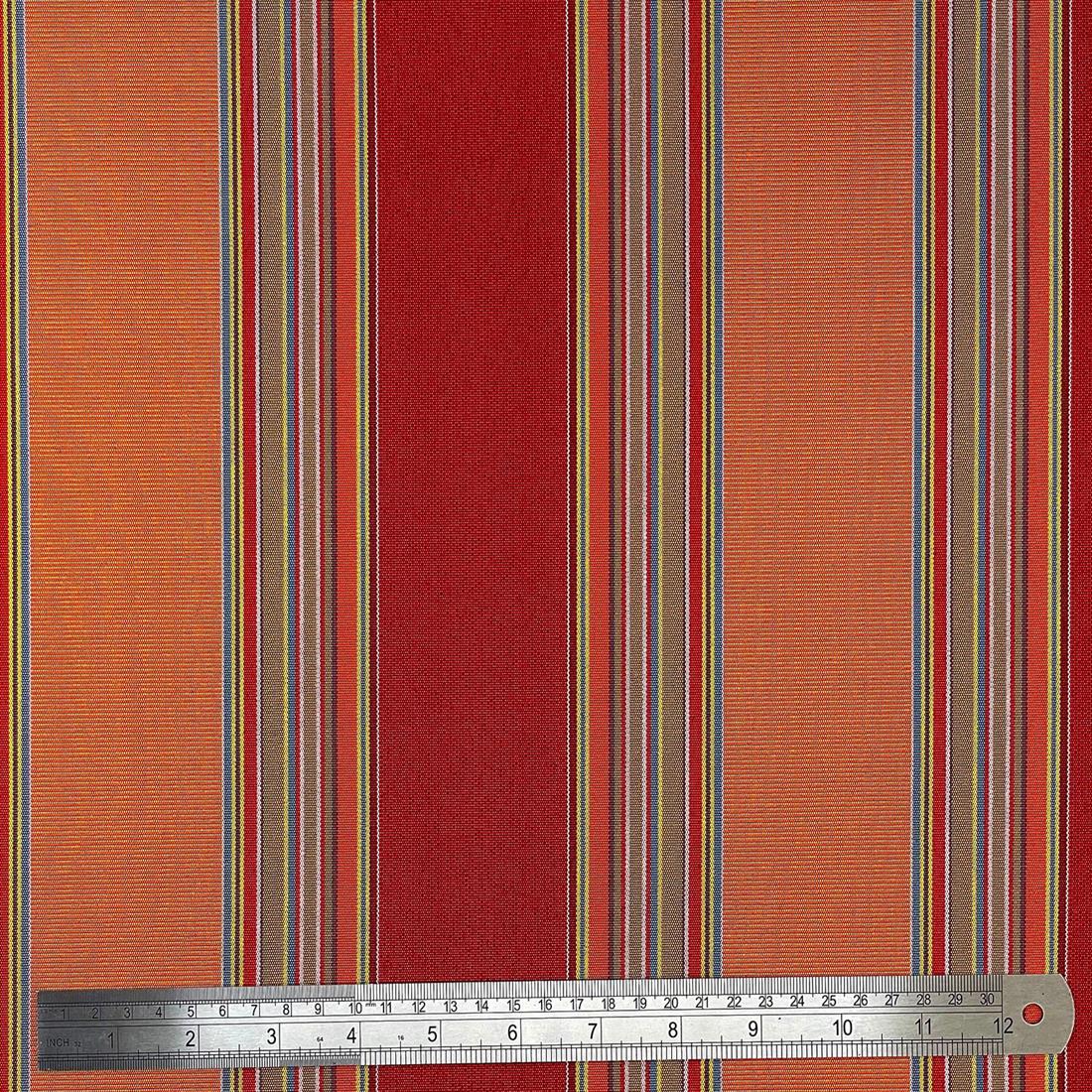 Orange Product Name: Waterproof PU Stripe Canvas Fabric