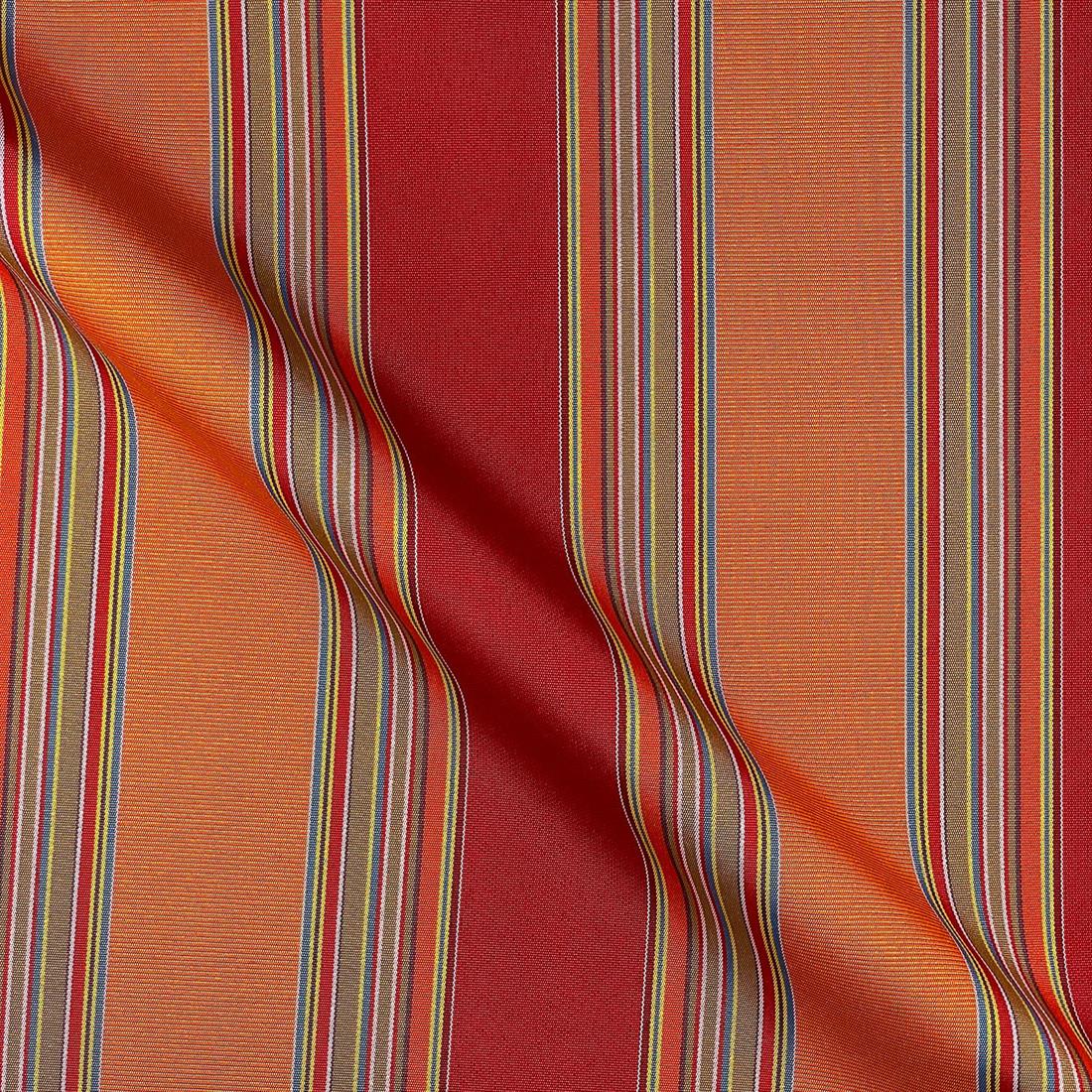 Orange Product Name: Waterproof PU Stripe Canvas Fabric