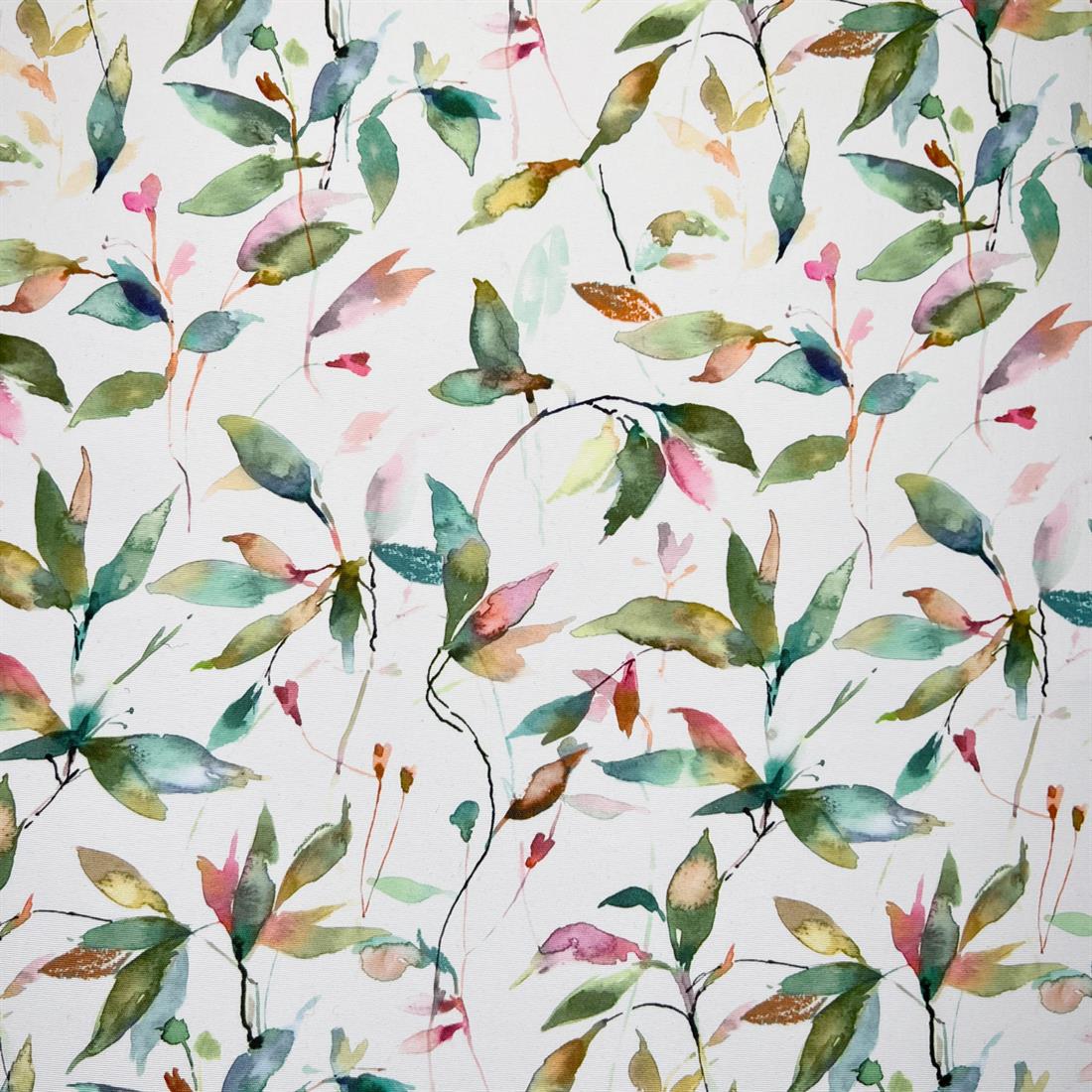 Lago Multi Outdoor and Indoor Bright Floral Rose Soft Fabric