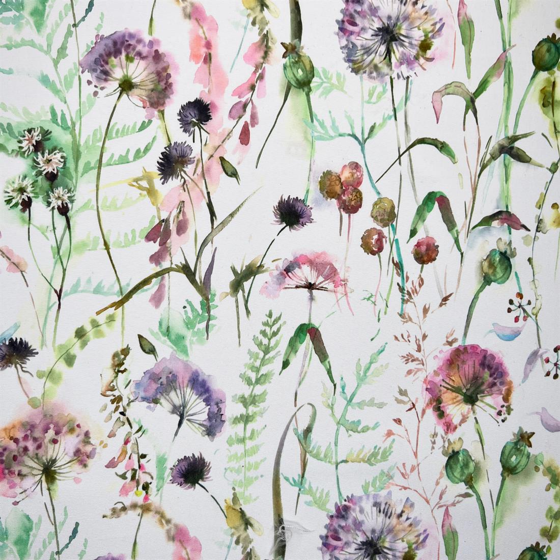 Montagna Rose Outdoor and Indoor Bright Floral Soft Fabric