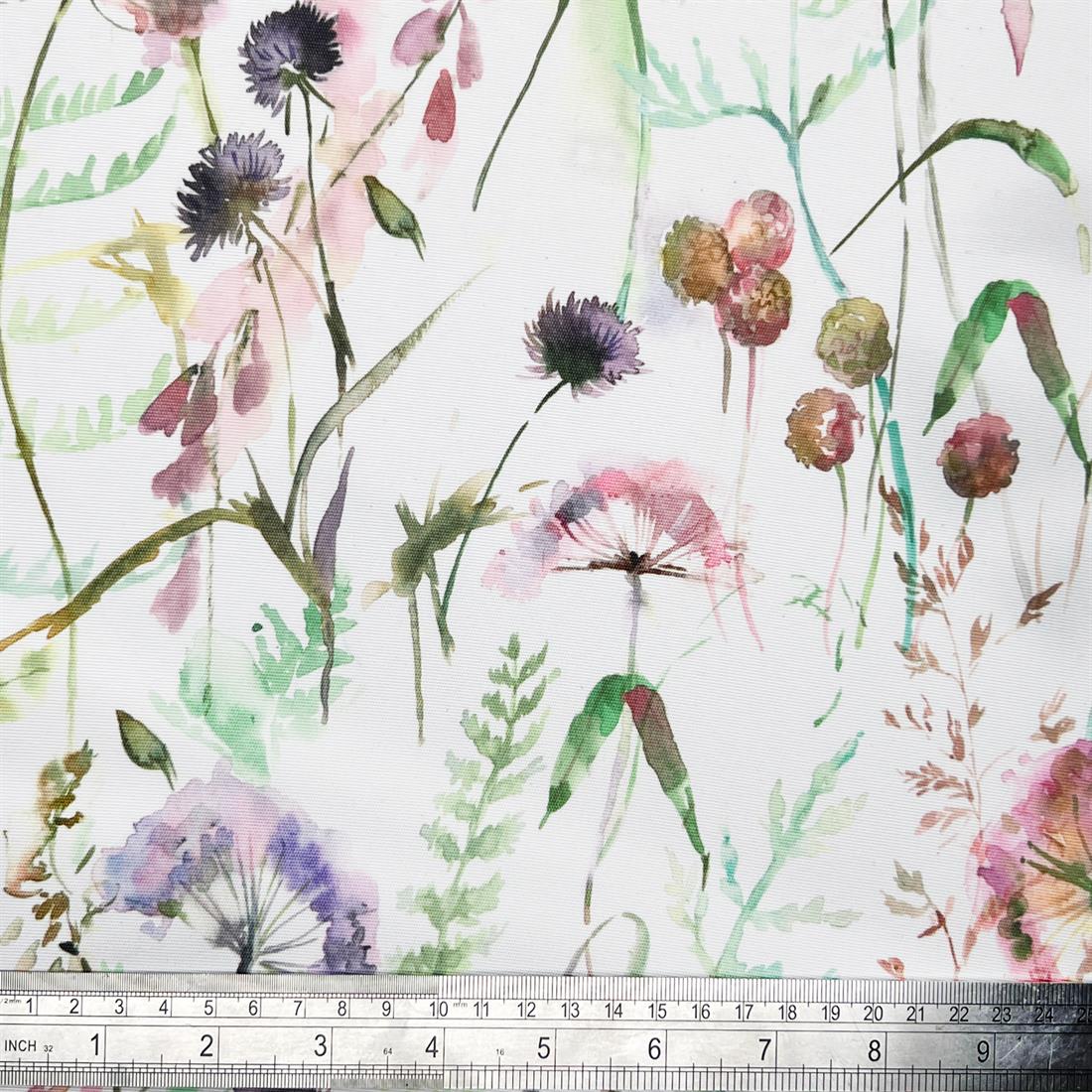 Montagna Rose Outdoor and Indoor Bright Floral Soft Fabric
