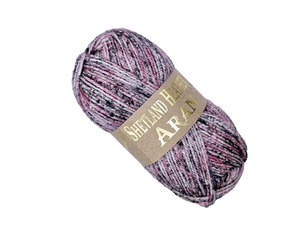 Woolcraft- Shetland Heather Aran