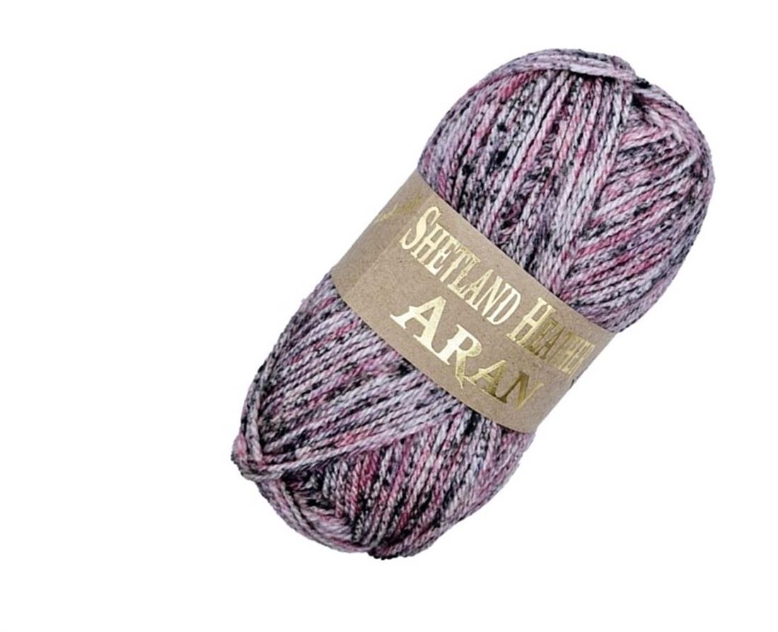 Woolcraft- Shetland Heather Aran