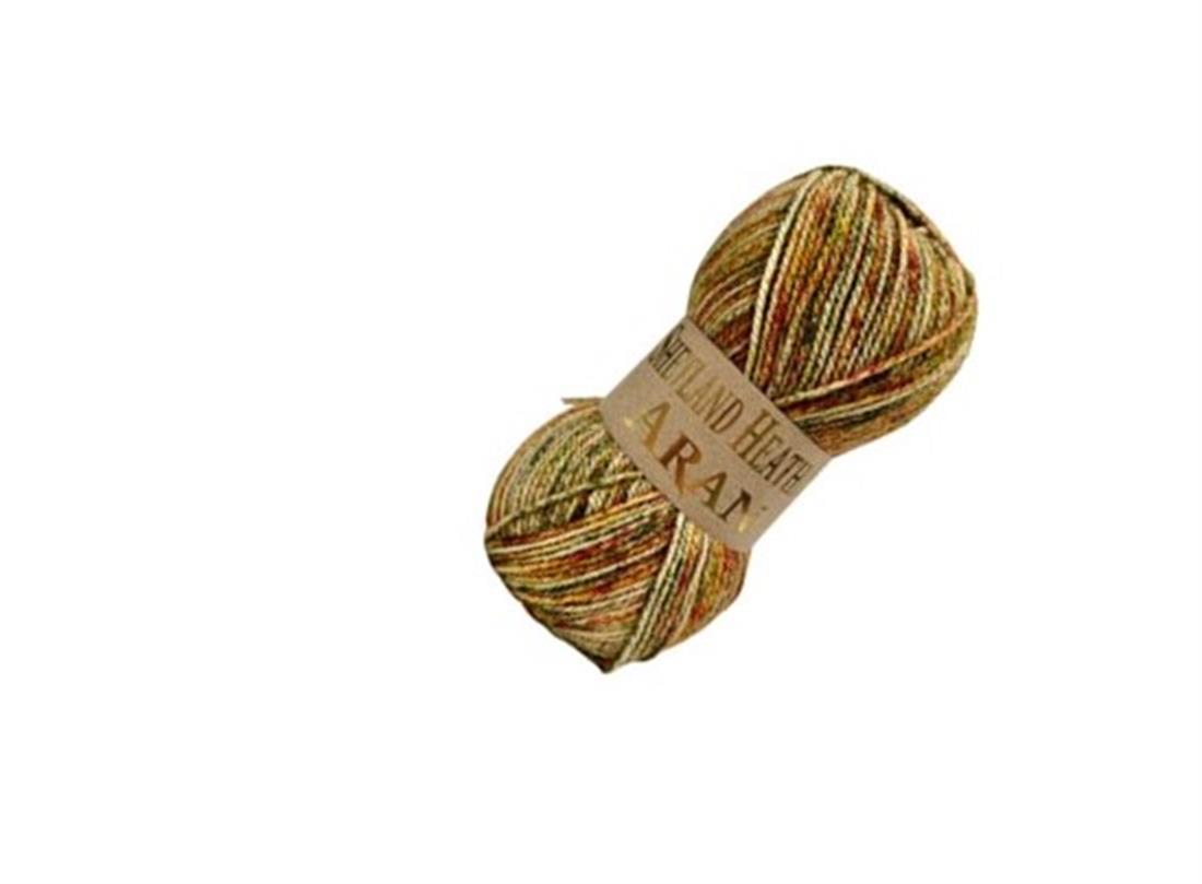 Woolcraft- Shetland Heather Aran