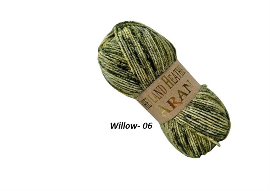 Woolcraft- Shetland Heather Aran