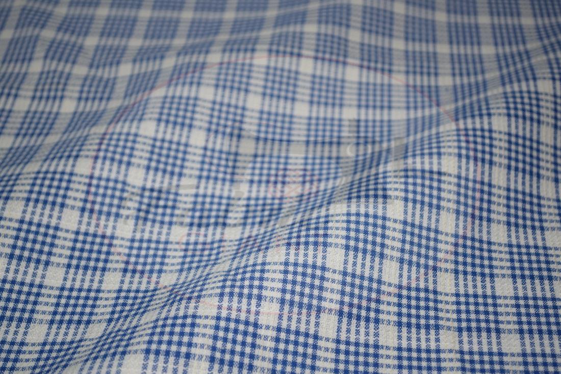 Light Blue Yarn Dyed Fabric