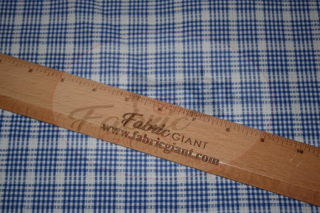 Light Blue Yarn Dyed Fabric