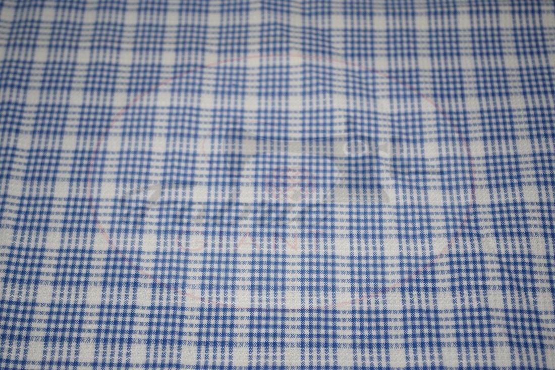 Light Blue Yarn Dyed Fabric