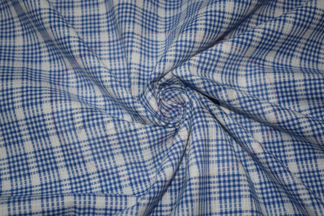 Light Blue Yarn Dyed Fabric