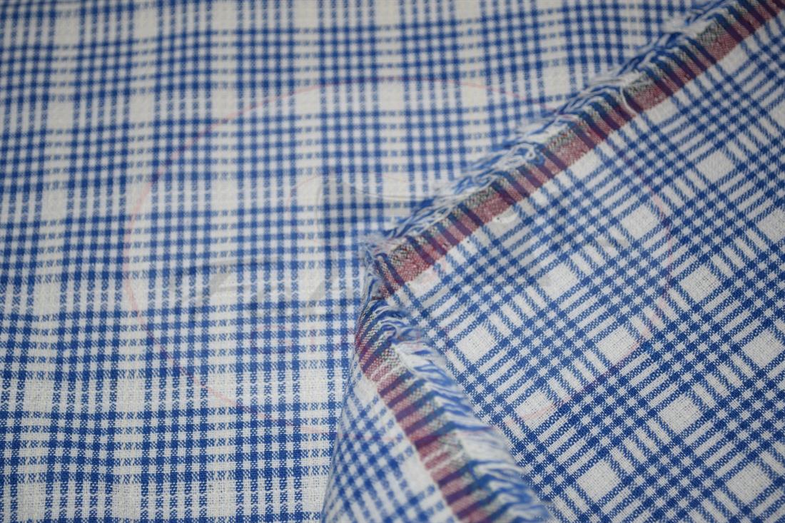 Light Blue Yarn Dyed Fabric