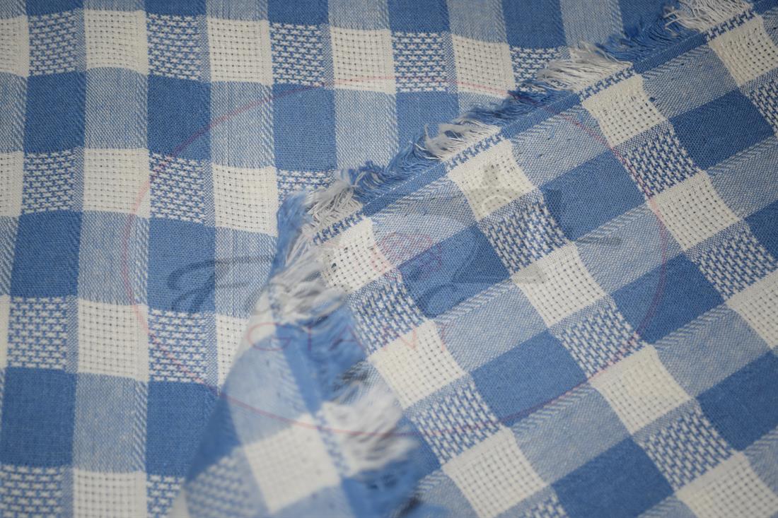 Light Blue Yarn Dyed Fabric