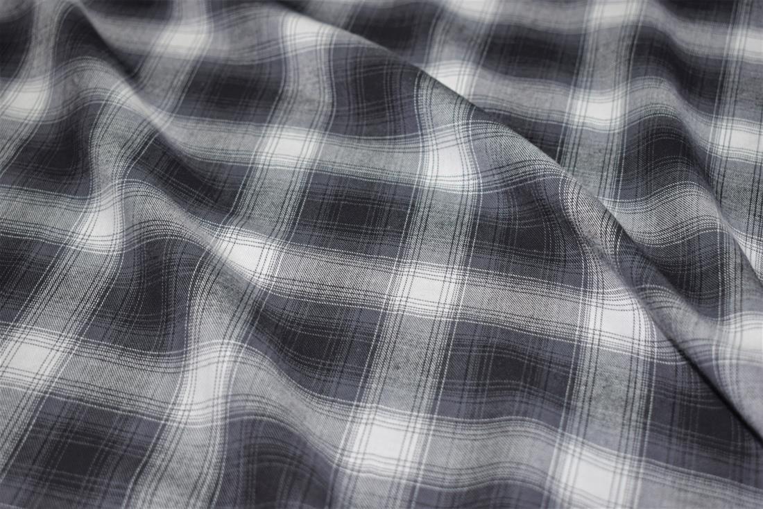 Black & White Yarn Dyed Fabric